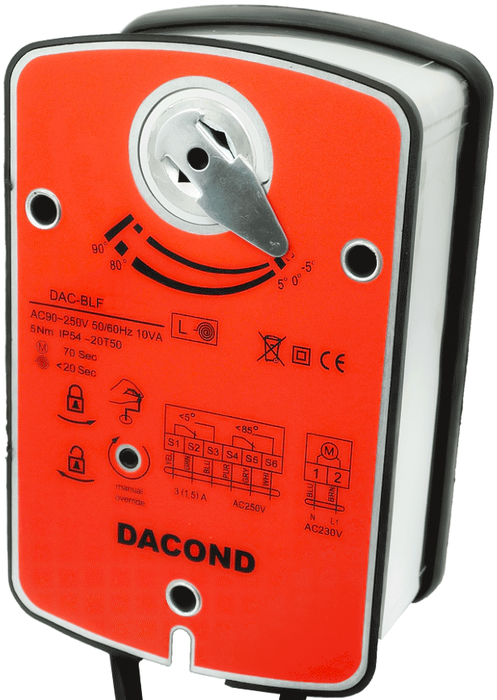 

Электропривод Dacond, Dacond DAC-BLE24-15