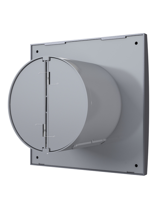 Вытяжка для ванной диаметр 100 мм ERA AURA 4C dark gray metal, размер 100 - фото 4