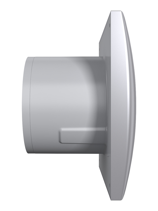 Вытяжка для ванной диаметр 100 мм ERA AURA 4C gray metal, размер 100 - фото 3
