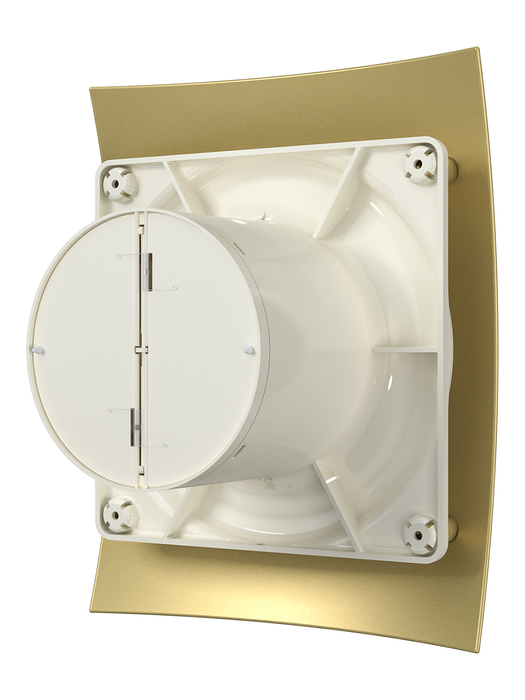 Вытяжка для ванной диаметр 100 мм DiCiTi Breeze 4C champagne, цвет золотой, размер 98 - фото 4