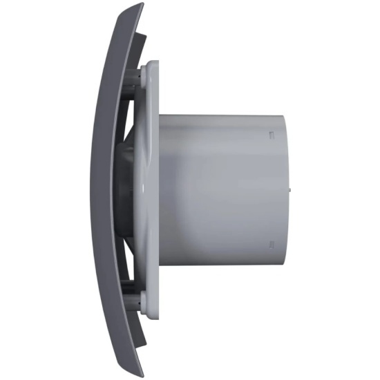 Вытяжка для ванной диаметр 100 мм DiCiTi Breeze 4C chrome, цвет серый, размер 98 - фото 3