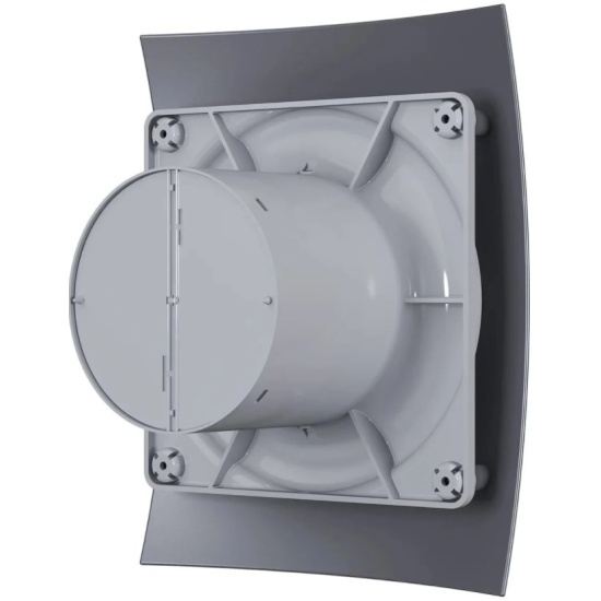 Вытяжка для ванной диаметр 100 мм DiCiTi Breeze 4C chrome, цвет серый, размер 98 - фото 4
