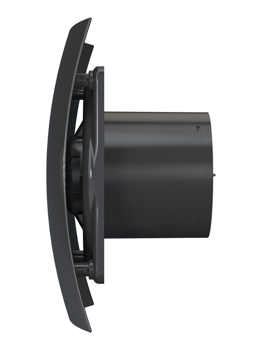 Вытяжка для ванной диаметр 100 мм DiCiTi Breeze 4C obsidian, цвет черный - фото 3