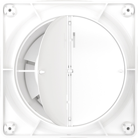 Вытяжка для ванной диаметр 100 мм DiCiTi RIO 4C-02, цвет белый, размер 98 - фото 2