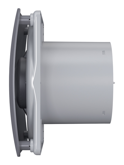 Вытяжка для ванной диаметр 100 мм DiCiTi RIO 4C Dark gray metal, цвет серый, размер 98 - фото 3