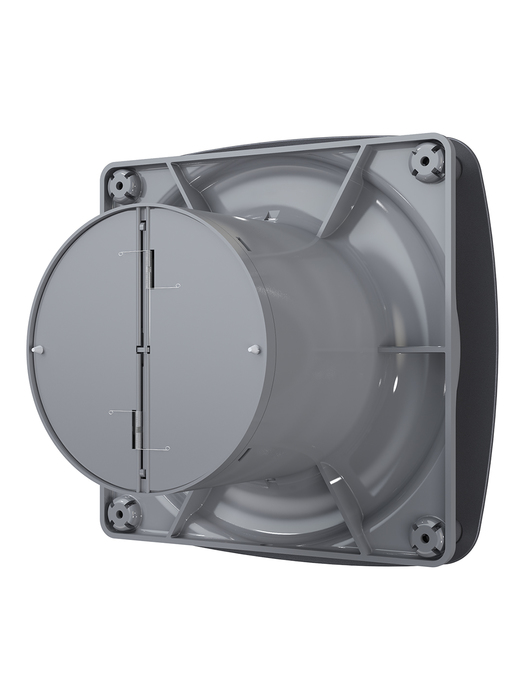 Вытяжка для ванной диаметр 100 мм DiCiTi RIO 4C Dark gray metal, цвет серый, размер 98 - фото 4
