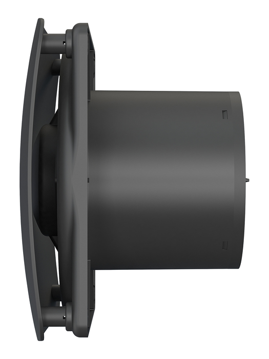 Вытяжка для ванной диаметр 100 мм DiCiTi RIO 4C Matt black, размер 98 - фото 3