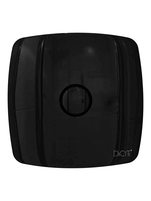 Вытяжка для ванной диаметр 100 мм DiCiTi RIO 4C Obsidian, цвет черный, размер 98 - фото 2