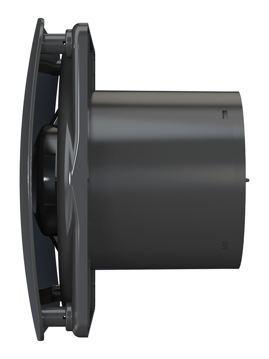 Вытяжка для ванной диаметр 100 мм DiCiTi RIO 4C Obsidian, цвет черный, размер 98 - фото 3
