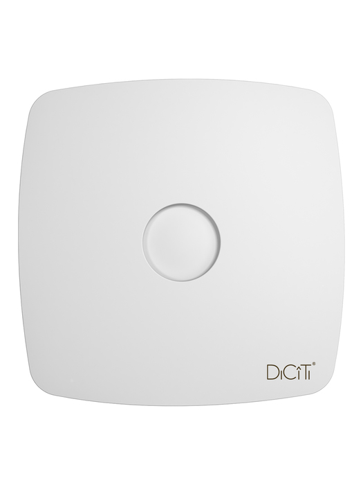 Вытяжка для ванной диаметр 125 мм DiCiTi RIO 5C Matt white, цвет белый, размер 123 - фото 2