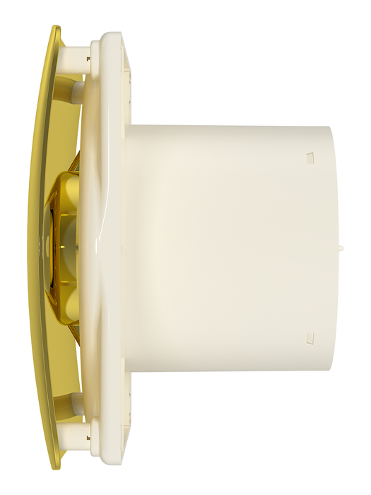 Вытяжка для ванной диаметр 100 мм DiCiTi Rio 4C gold, цвет золотистый - фото 3