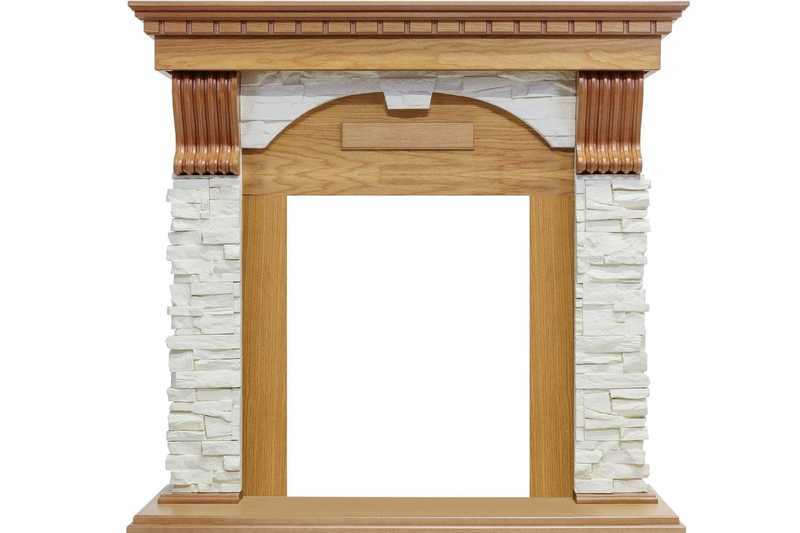 Классический портал для камина Dimplex Dublin арочный сланец (Дуб) Классика классический портал для камина dimplex dublin арочный сланец белый темный дуб