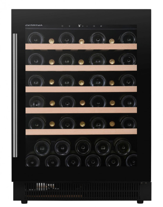 Встраиваемый винный шкаф Dunavox DAU-46.138B, цвет черный - фото 1