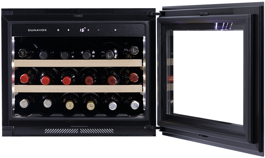 Встраиваемый винный шкаф Dunavox DAVS-18.46SS, цвет нержавеющая сталь - фото 4