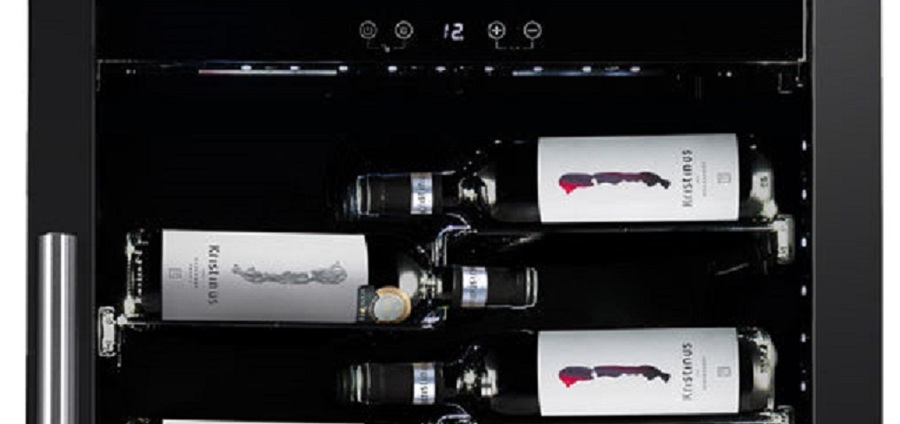 Встраиваемый винный шкаф 51-100 бутылок Dunavox DX-70.258SS, цвет серый - фото 3