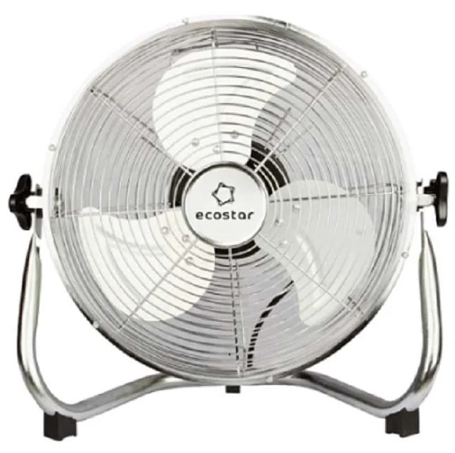 

Напольный вентилятор ECOSTAR, Серебристый, ECOSTAR ESF-140M-ST