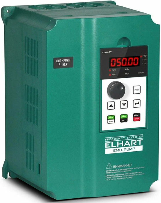 

Частотный ELHART, Зеленый, ELHART EMD-PUMP – 0037 T