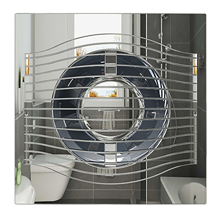 Вытяжка для ванной диаметр 125 мм ERA SLIM 5C Chrome, размер 125 - фото 2