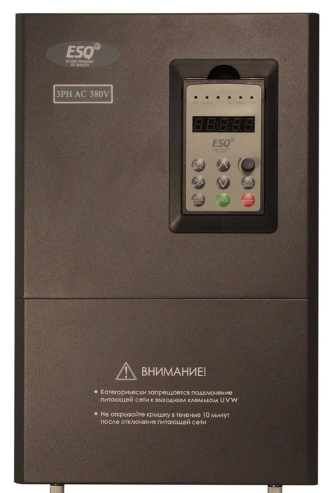 

Частотный ESQ, Черный, ESQ 600-4T0220G/0300P-BU 22/30кВт 380-460В