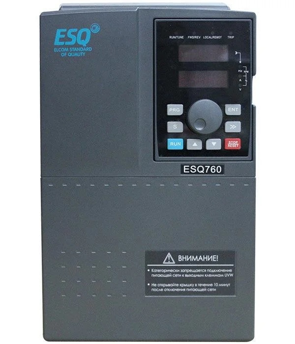 Частотный ESQ 760-4T-0022 2,2/4кВт, 380 В, цвет серый ESQ 760-4T-0022 2,2/4кВт, 380 В - фото 2
