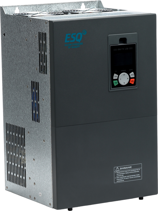

Частотный ESQ, Черный, ESQ F 770-4T0370G/0450P-IP54 37/45кВт, 380В