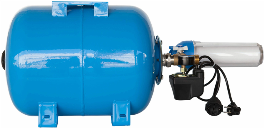 Гидроаккумулятор ETERNA АВ2-50, цвет синий - фото 3