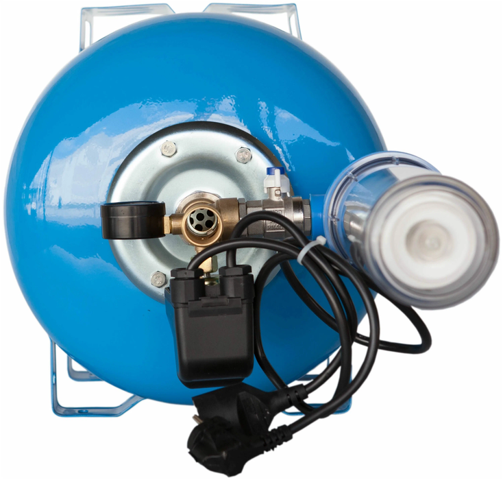 Гидроаккумулятор ETERNA АВ2-50, цвет синий - фото 4