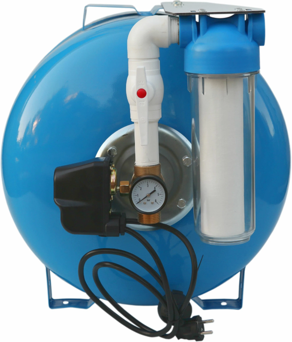 Гидроаккумулятор ETERNA АВ3-80, цвет синий - фото 3