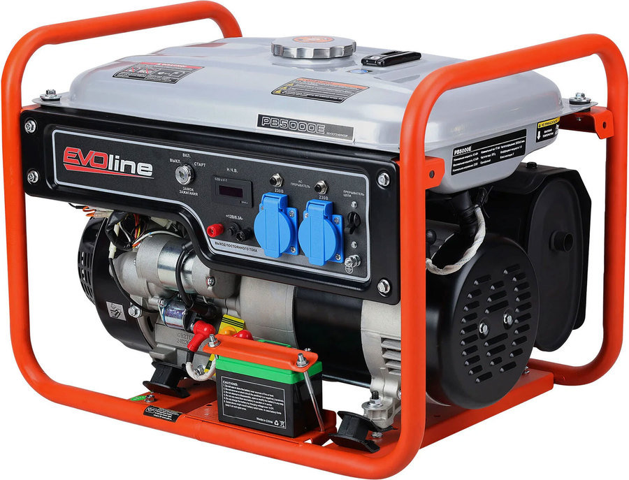 

Бензиновый генератор EVOline, EVOline PB 5000 E (1T90DF503EVO)