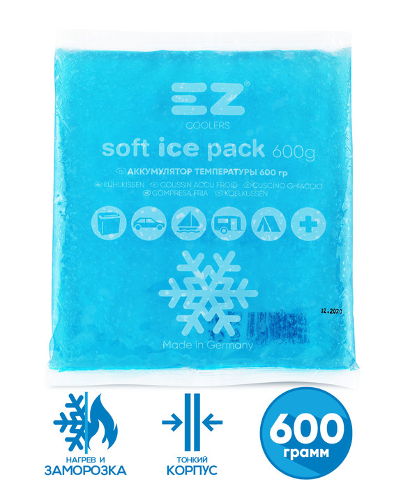 Аксессуар для автохолодильников EZ Soft Ice Pack 600g - фото 2