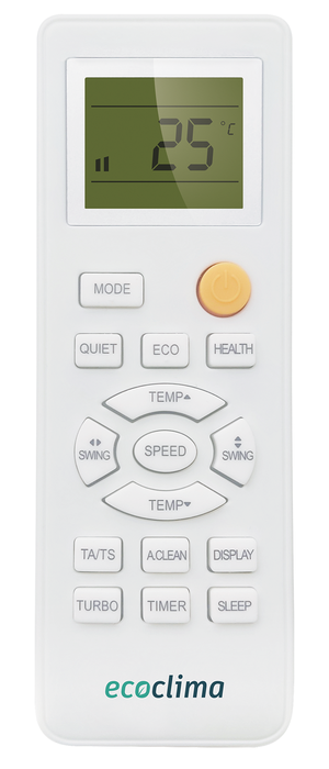 Настенный кондиционер Ecoclima ECW/I-09GC/EC/I-09GC, цвет белый Ecoclima ECW/I-09GC/EC/I-09GC - фото 2