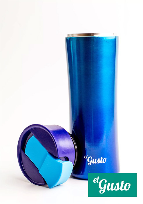 Термос El Gusto Gradient синяя (043A), цвет синий El Gusto Gradient синяя (043A) - фото 2