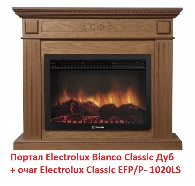 Очаг с пультом Electrolux Classic EFP/P- 1020LS, цвет черный Electrolux Classic EFP/P- 1020LS - фото 7