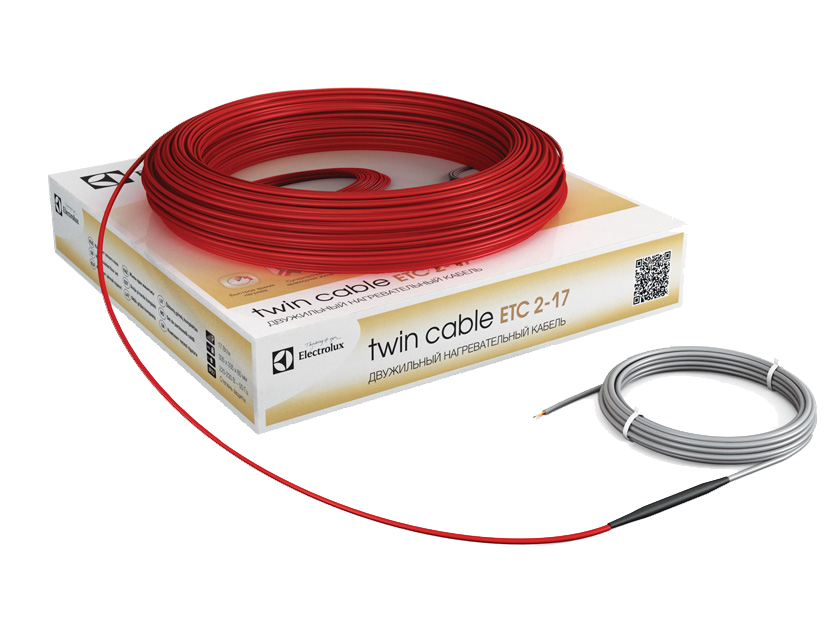 Нагревательный кабель 1 м<sup>2</sup> Electrolux ETC 2-17-100 - фото 2