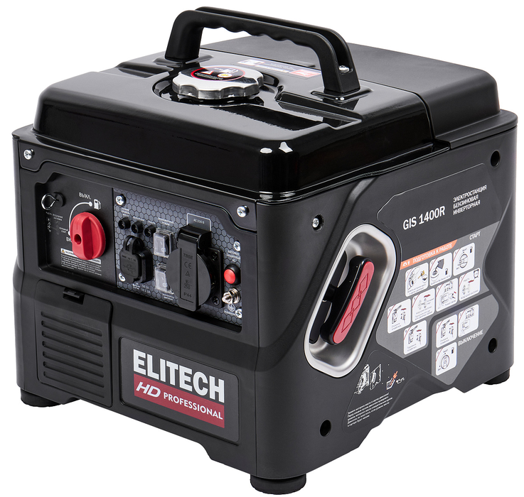 

Бензиновый генератор Elitech, Elitech GIS 1400R