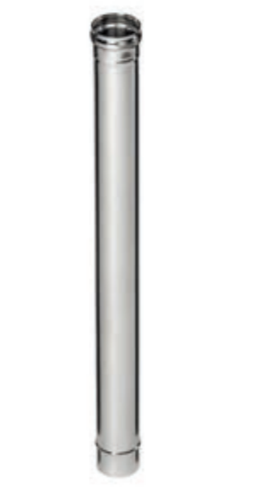 Аксессуар для отопления Ferrum Дымоход 1,0м 150 AISI 430 0,8 мм дымоход ferrum 1м aisi 430 нерж 0 8 мм 150 мм