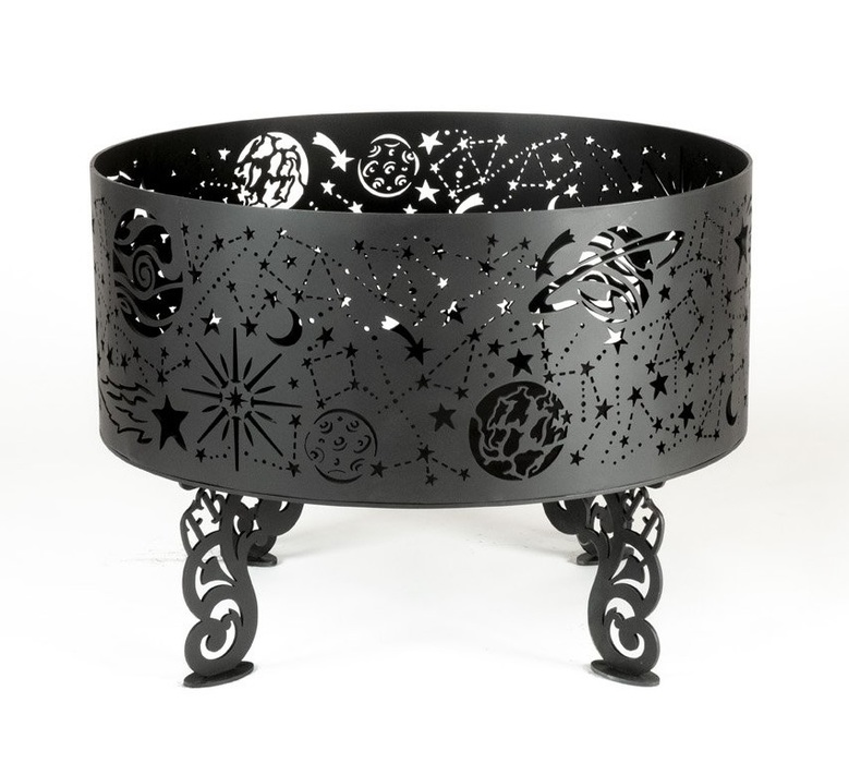 

Костровая чаша Fire bowls, Черный, Fire bowls Космическая (60х60х4)
