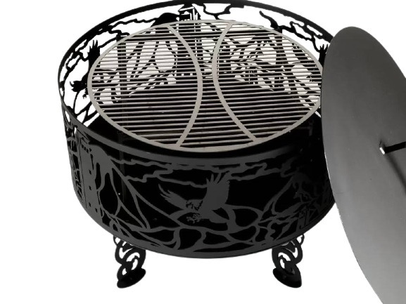 

Костровая чаша Fire bowls, Черный, Fire bowls Сторожевая башня (80х80х4)