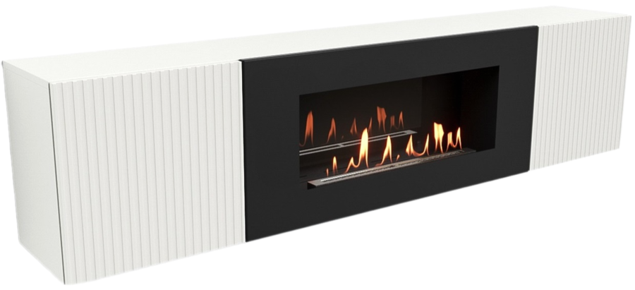 Настенный биокамин Firelight BFP-P1700L белая