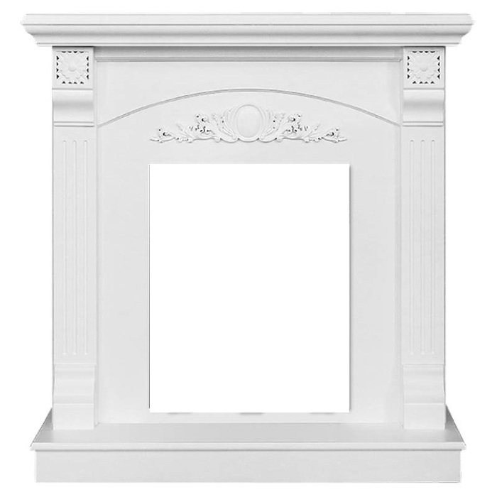 Классический портал для камина Firelight Barocco Classic белый классический портал для камина firelight tetris classic белый серый