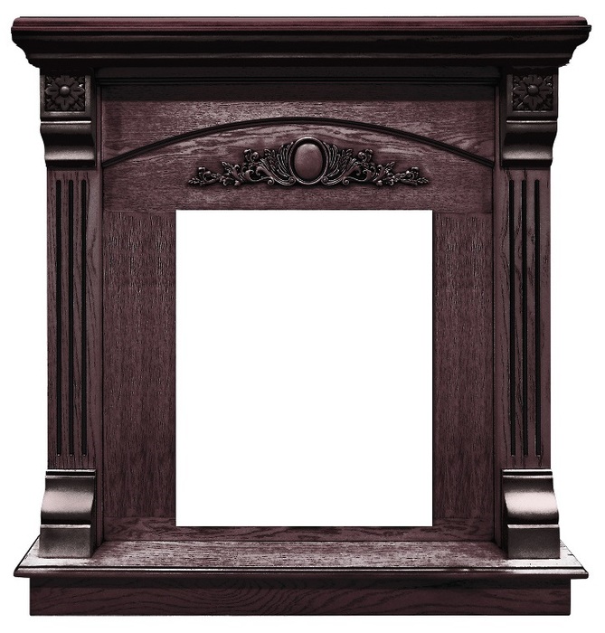 Классический портал для камина Firelight Barocco Classic Венге классический портал для камина firelight frame classic шпон венге