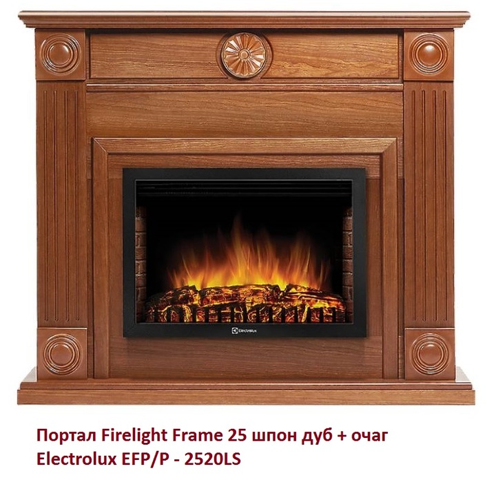 Широкий портал Firelight Frame 25 шпон дуб - фото 2
