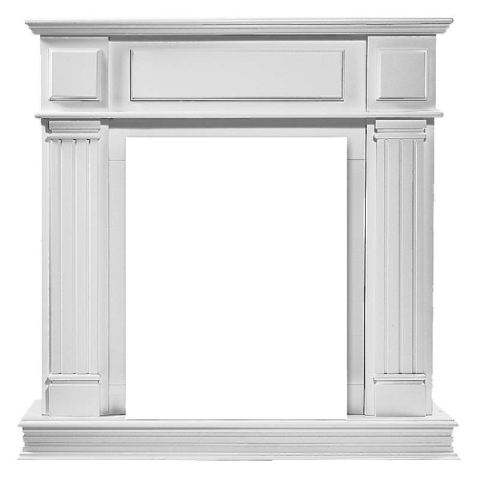 Классический портал для камина Firelight Piazza Classic белый классический портал для камина firelight tetris classic белый серый
