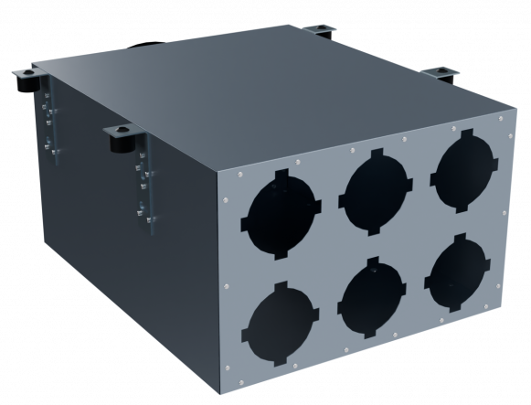 

Коллектор Flexag, Flexag CMP-FLD 160/75x6, D160, на 6 выxодов FLD