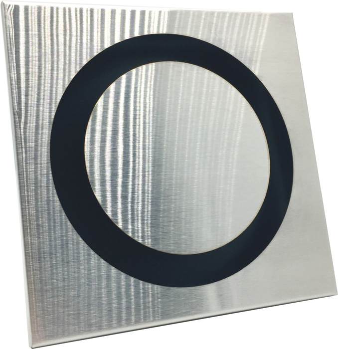 Вытяжка для ванной диаметр 100 мм FoZa FZ-100 steel, цвет серебристый