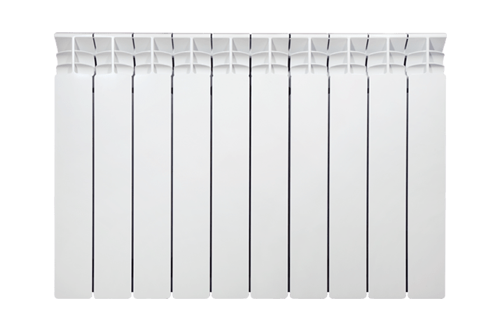 Алюминиевый радиатор Fondital ARDENTE 500/100 C2 10 секций, цвет белый Fondital ARDENTE 500/100 C2 10 секций - фото 1