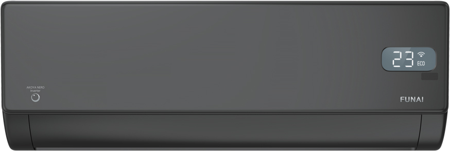 

Настенный тепловой насос мощностью 70 м<sup>2</sup> - 7 кВт Funai, Funai Akoya Nero RAC-I-AN75HP.D02