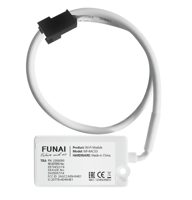 Wi-Fi USB модуль Funai соединительный кабель мегеон