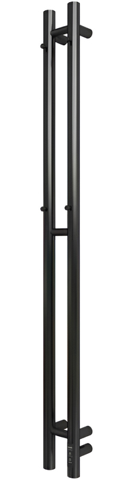 Электрический полотенцесушитель лесенка GROIS Orso GR-134 110/1200 П3 RAL9005, цвет черный