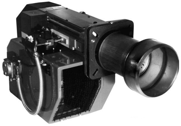 Дизельная горелка Giersch M3.32-Z-L кВт-1210-2500 200 мм - фото 1